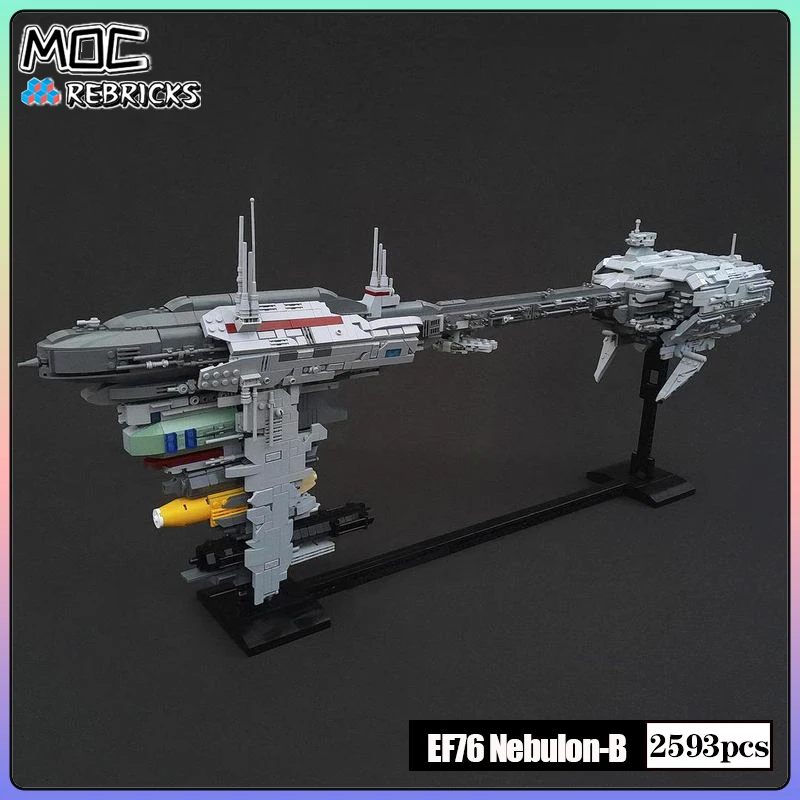 

Star Battle Movie Nebulon-B Escort Frigate MOC Bricks Building Block Toys Model DIY Collection Sets Child Christmas Gifts