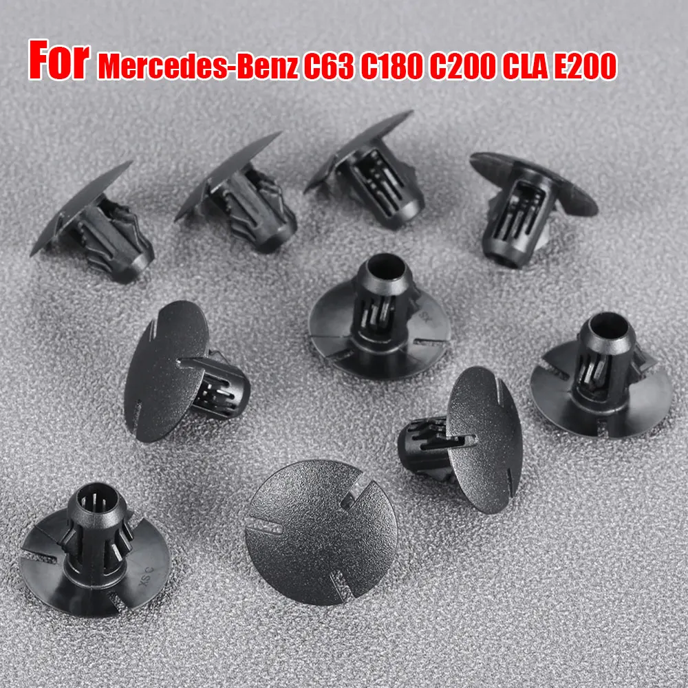 

10/20Pcs Car Rear Tailgate Trunk Lining Fasteners Clips Insulation Board Buckle Clips for Mercedes-Benz C63 C180 C200 CLA E200