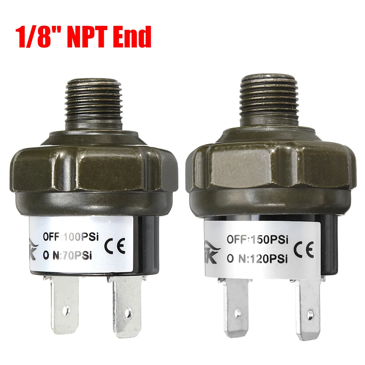 70-100/120-150PSI Air Compressor Pressure Switch 1/8\