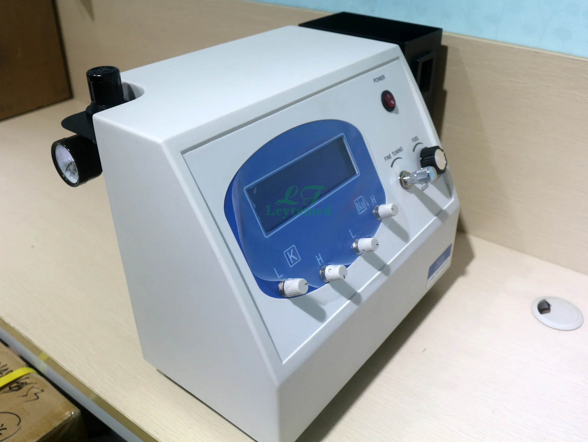 Fotómetro de llama digital LTCS04 K, Na, Ca Espectrómetro