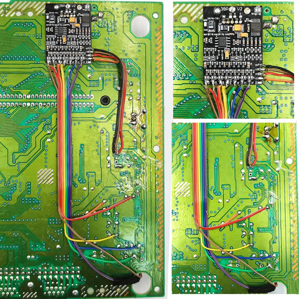 Zestaw RGB MOD Triple Bypass V2 do SEGA Mega Drive / Genesis — zdjęcie produktu 4