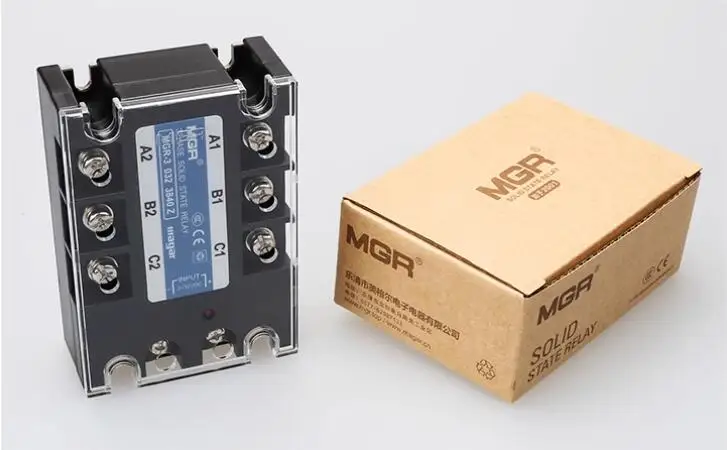 MGR three-phase solid state relay JGX MGR-3 032 3810Z 3825Z 3840Z 3860Z 3875Z 3880Z DC to AC