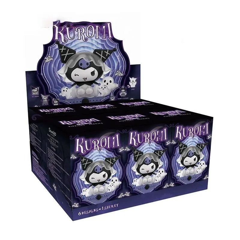 

Kulomie Dark Night Story Series Blind Box Tide Play Figure Tabletop Ornament Decoration Collection Boy Girl Doll Birthday Gifts