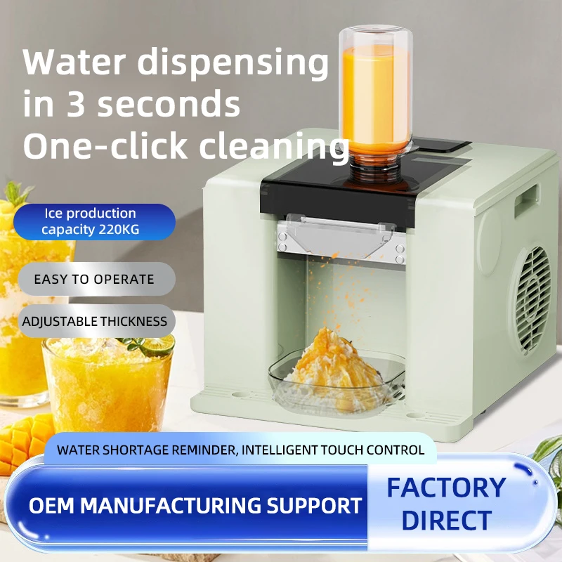 Powerful Self-Cleaning Portable Compact Design Countertop Ice Cube Maker