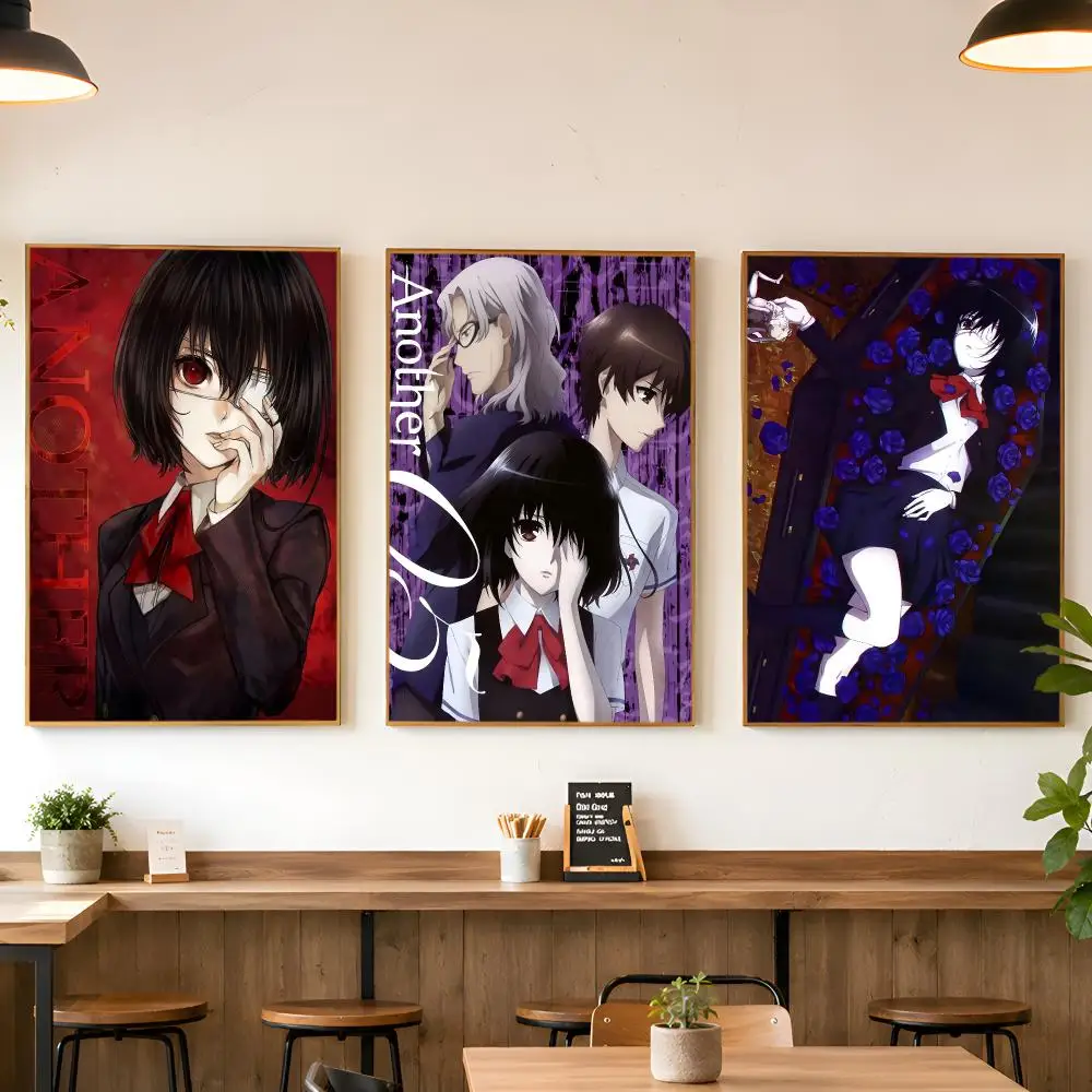 Horror Anime List Of Another Episodes Poster Matte Wall Peel And Stick Decor Bedroom Living Room Office Dorm Home