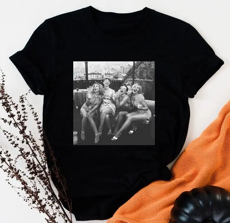 Sex And The City 1998 Romance Movie Carrie Miranda Samantha & Charlotte T shirt