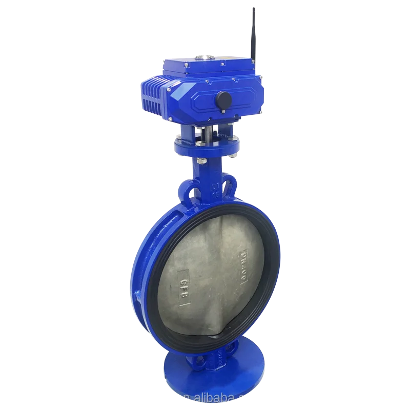 IoT LoRa/4G Butterfly Valve Ball Valve Quarter Turn Waterproof Motorized Electric Actuator Via Cell Phone App Control