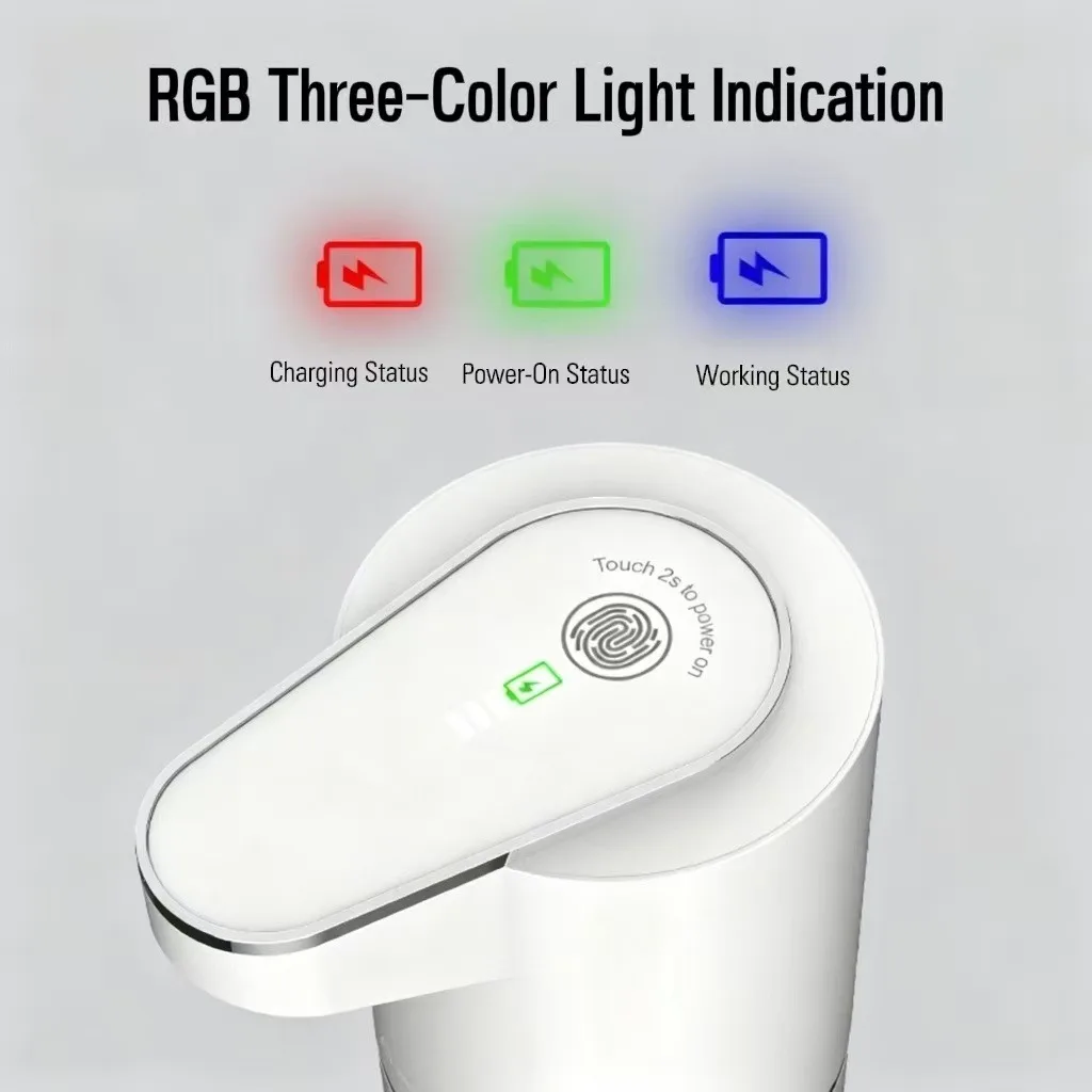Intelligent Sensor Foam Hand Washer, Automatic Soap Dispenser, Electric Hand Sanitizer Machine, Wall-mounted Foamer