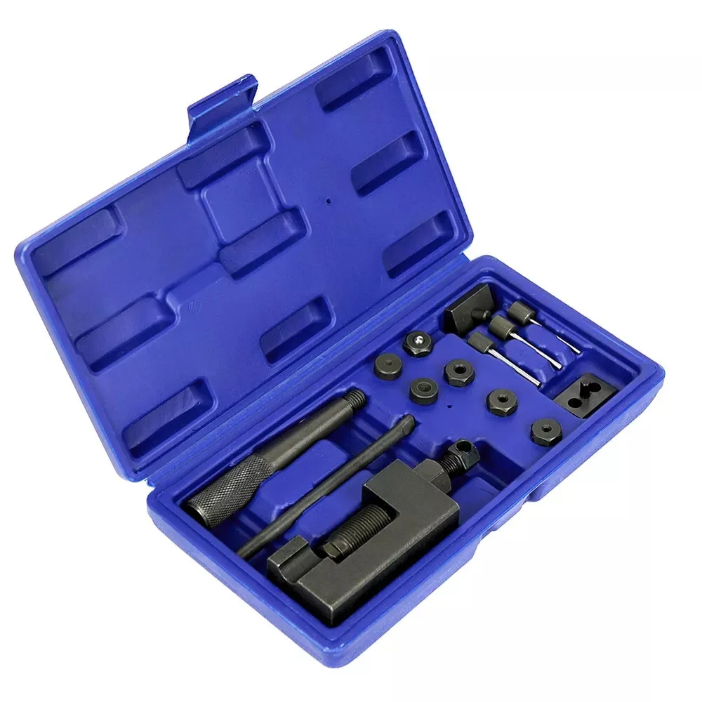 Motorcycle Heavy Duty Chain Breaker Rivet Cutter Tool Kit For 520-630 Pitch AU