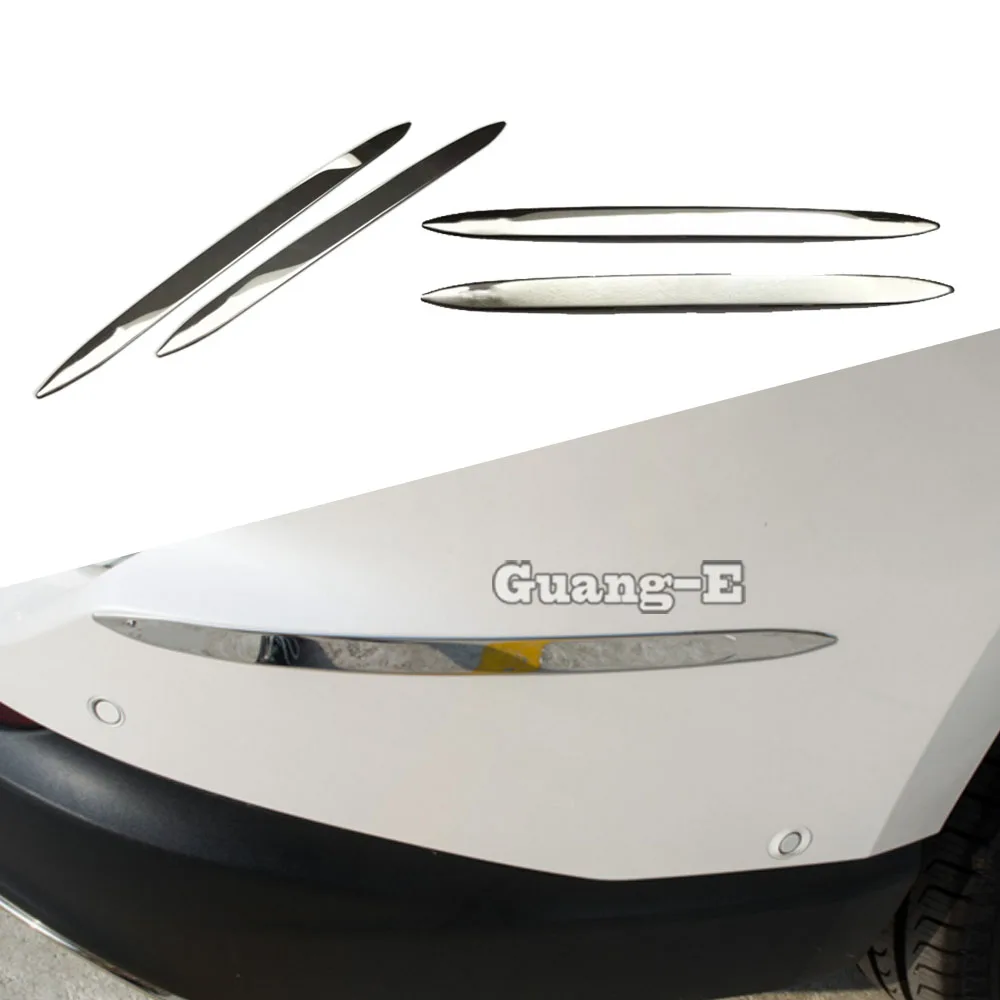 

For VW Volkswagen Golf7 Golf 7 2014 2015 2016 2017 2018 2019 Chrome Rear Corner Protector Trim Car Accessories Exterior Stickers