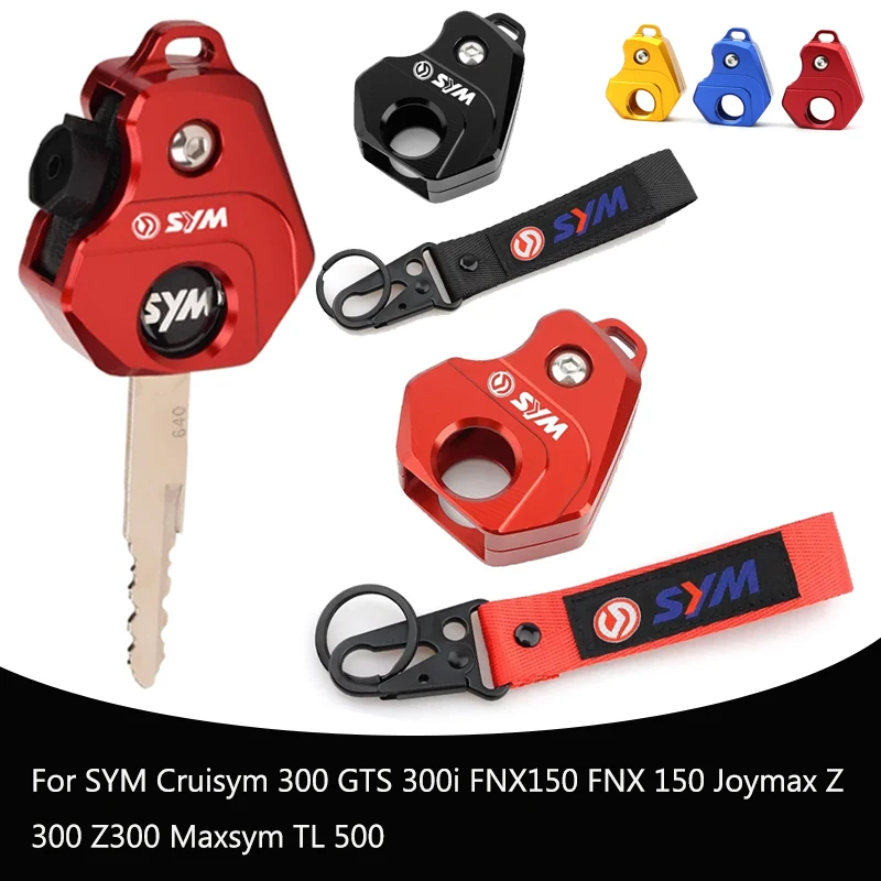 

Motorcycle For SYM Cruisym 300 GTS 300i FNX150 FNX 150 Joymax Z 300 Z300 Maxsym TL 500 Key Cover Case Shell Keychain Keyring