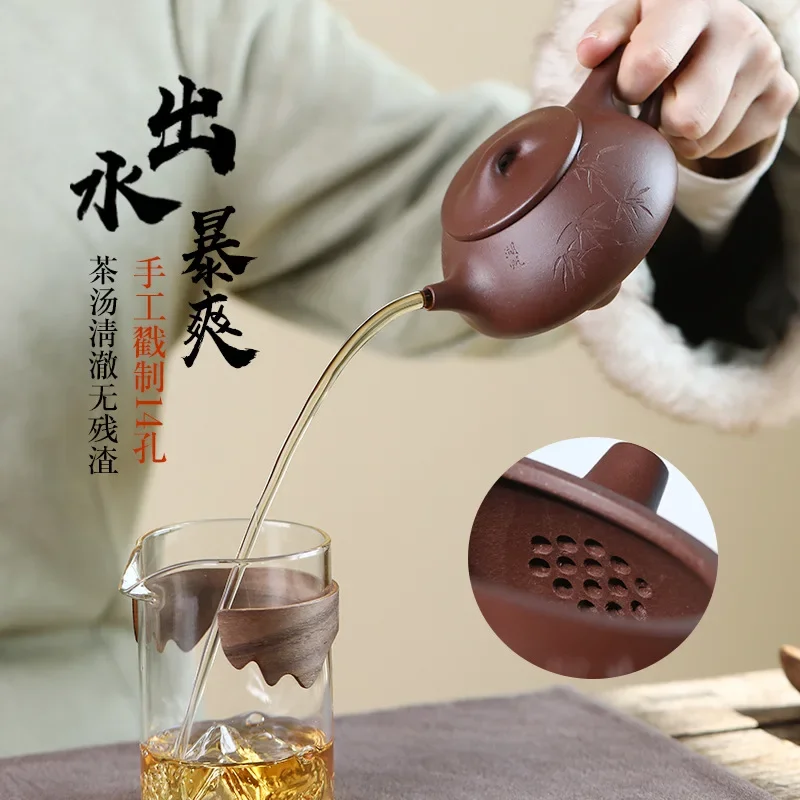 Yixing imitiert den antiken Phasen-Ming-Stein-Luppentopf, großes Teeset