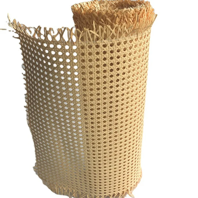 2 Meters/Lot Home Decor Rattan Material Hand Woven Cane Net For Furniture Chair Table Ceiling Background Wall DIY Accessory