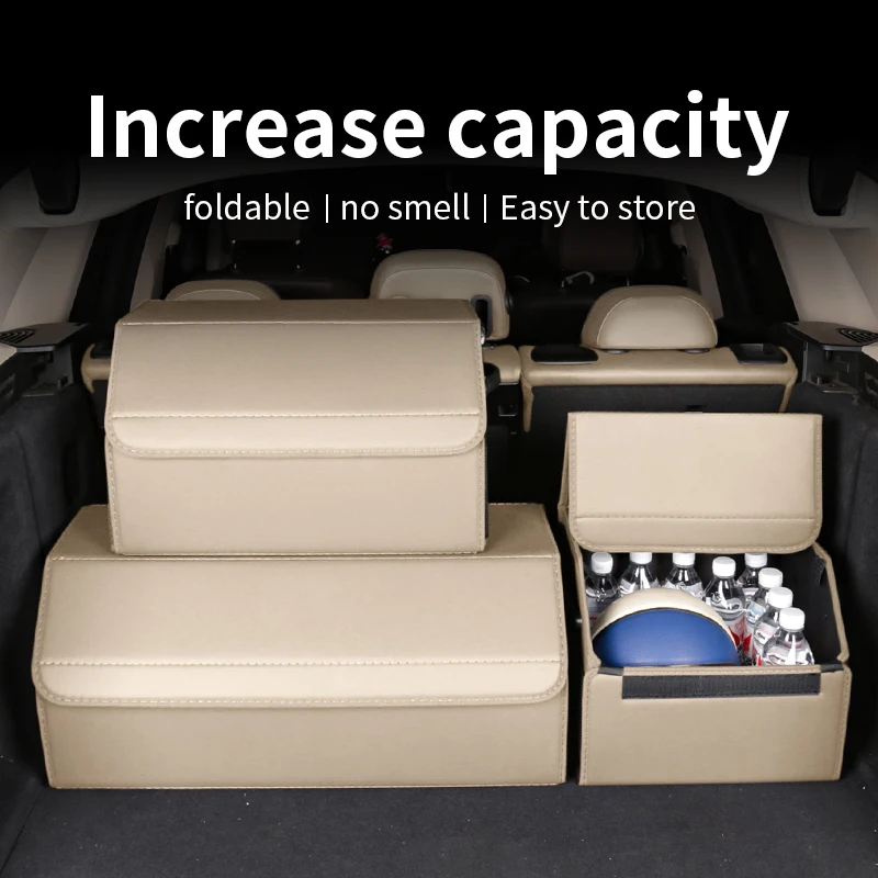 

Suitable For Hongqi EHS7 EH7 HS5 H9 H9 E-HS9 L1 Car Trunk Foldable Small Size With Lid Storage Box Can Be Classified For Storage