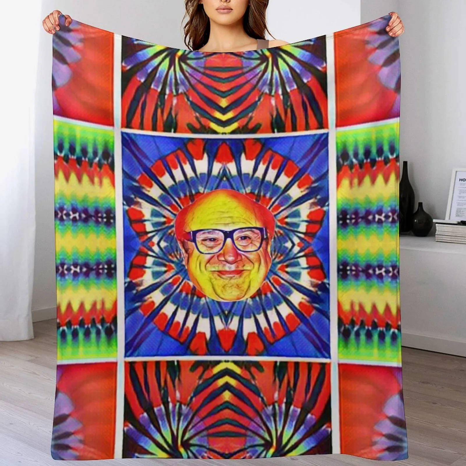 

Itas always DeVito Throw Blanket Stylish Warm Blanket for Living Room Bedroom