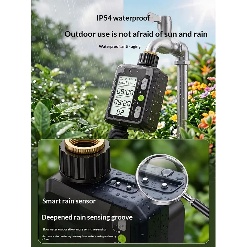 Courtyard Smart Spray Watering - огляд і ціна Smart Garden Tap Timer