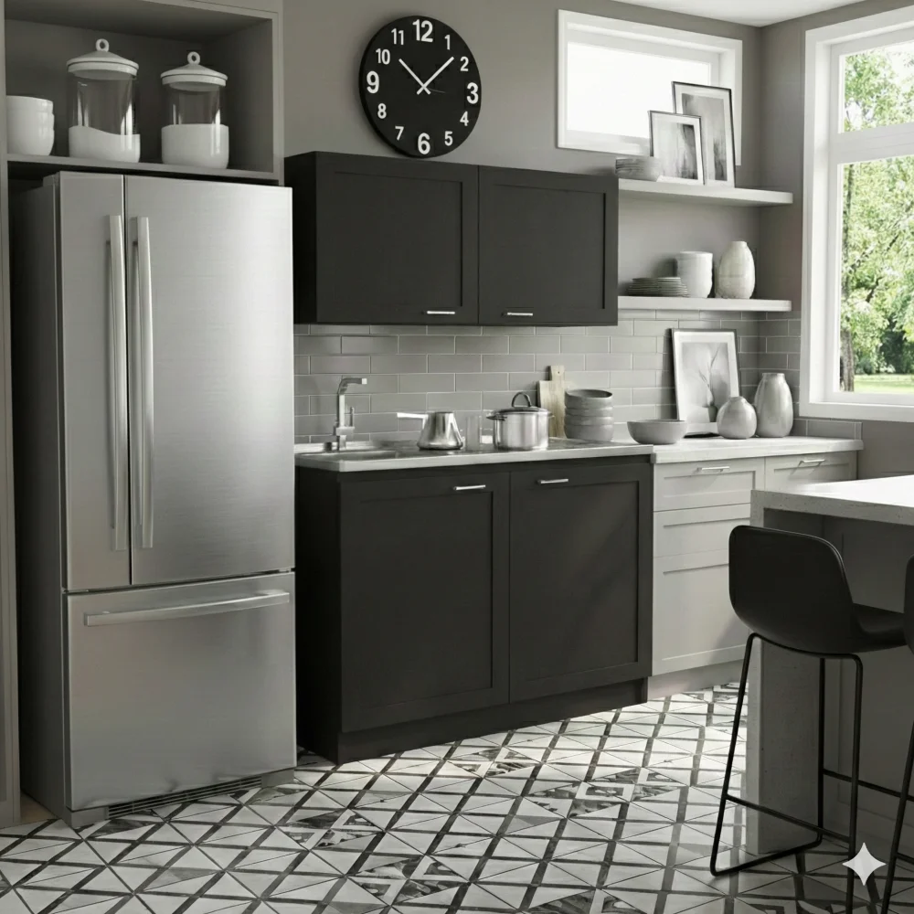 

Perseus Cabinet Set Kitchen Cabinet Floor Cabinet with Sink 60 Room Locker