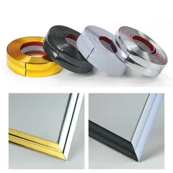 3 M Wall Corner Molding Trim PVC Adhesive Wall Corner Skirting Line Molding Internal Strip Edge Trim Peel And Stick Decoration