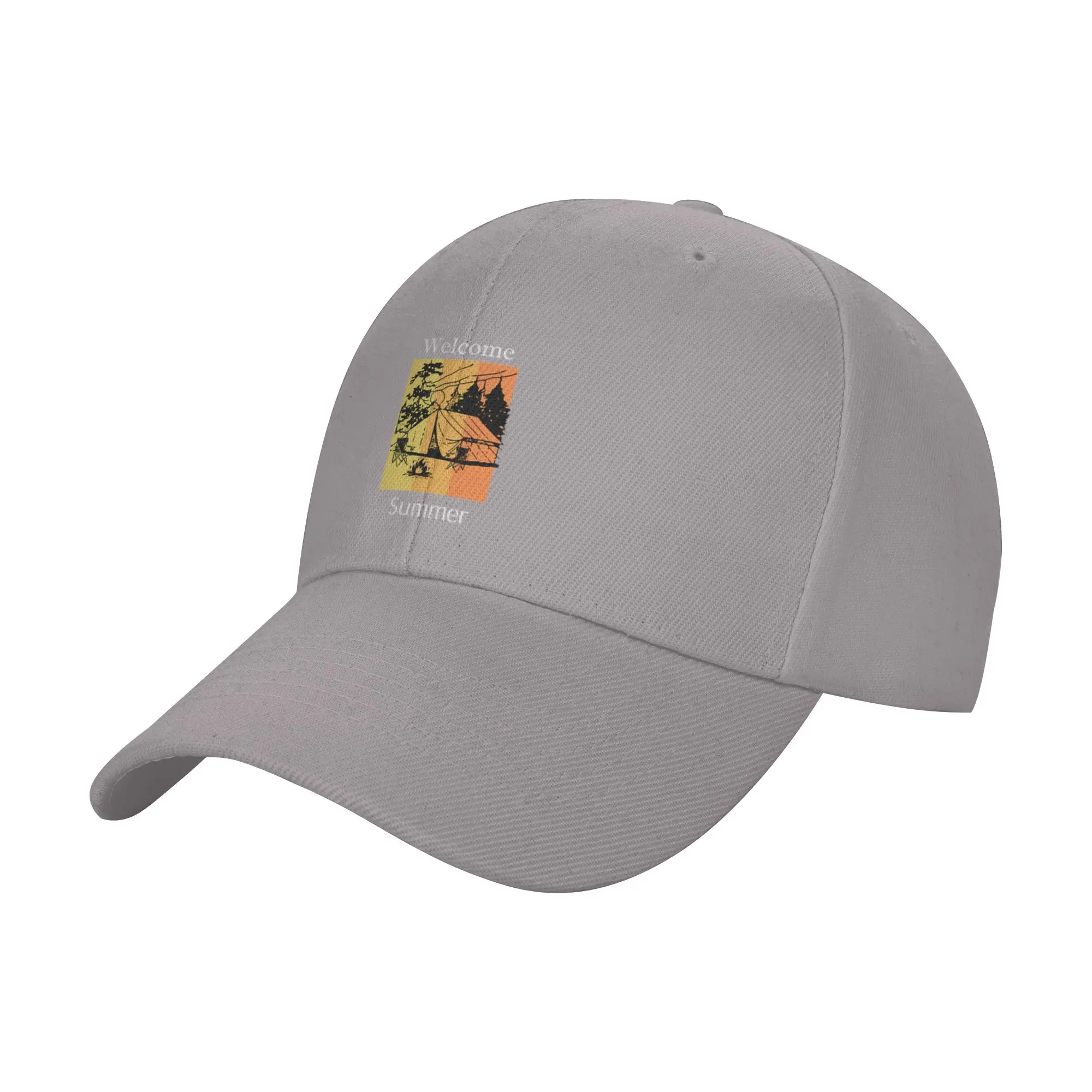 Hot Sale Retro Vibe Summer Camping Baseball Cap  Washable Golf Hat Man  Jogging Golf Hat Man
