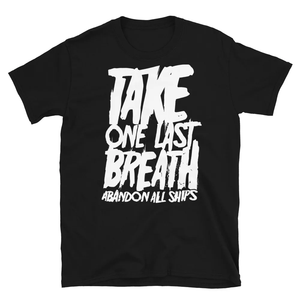 ABANDON ALL SHIPS Take One Last Breath Emo Scene Band T Shirt