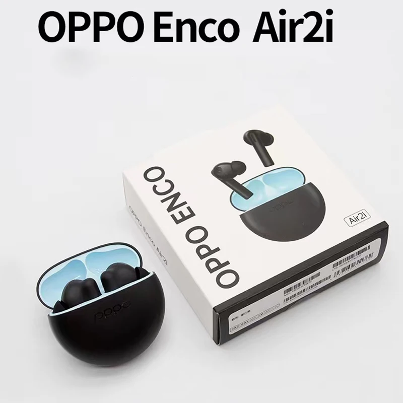 

OPPO ENCO Air 2i TWS Earphone Wireless Bluetooth 5.2 Earbuds AI Noise Cancelling Wireless Headphone For Reno 12 11 10 Pro K9 K10