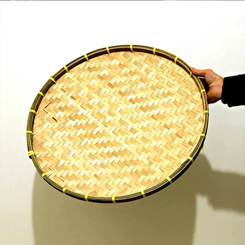 Trípode recogedor de té bambú multicapa hecho a mano