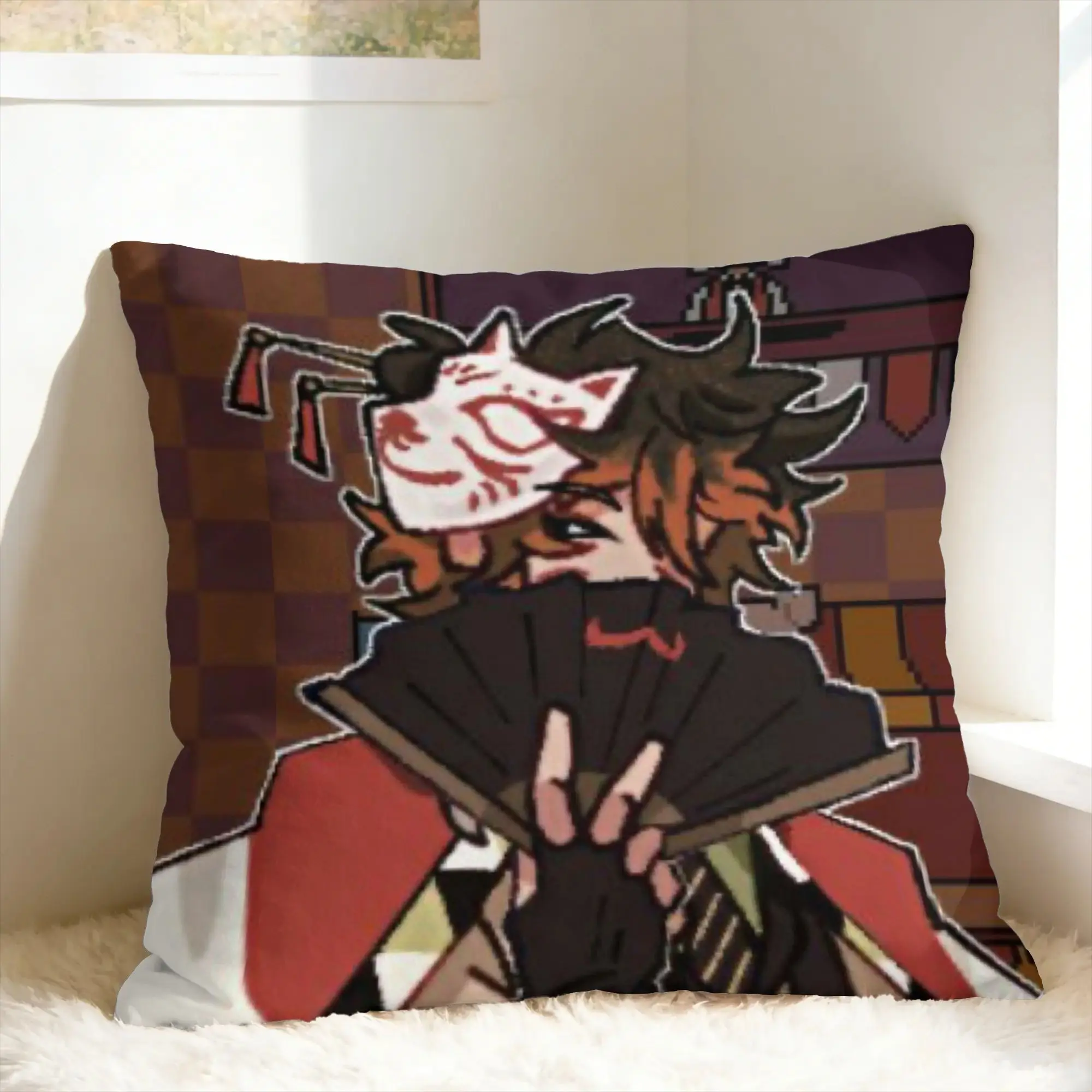 Benny Jackpot Crash Course Eddie Pillow Cover  Cute Funny Pillow Case For Sofa Home Decoration Design Cushion Cover Present