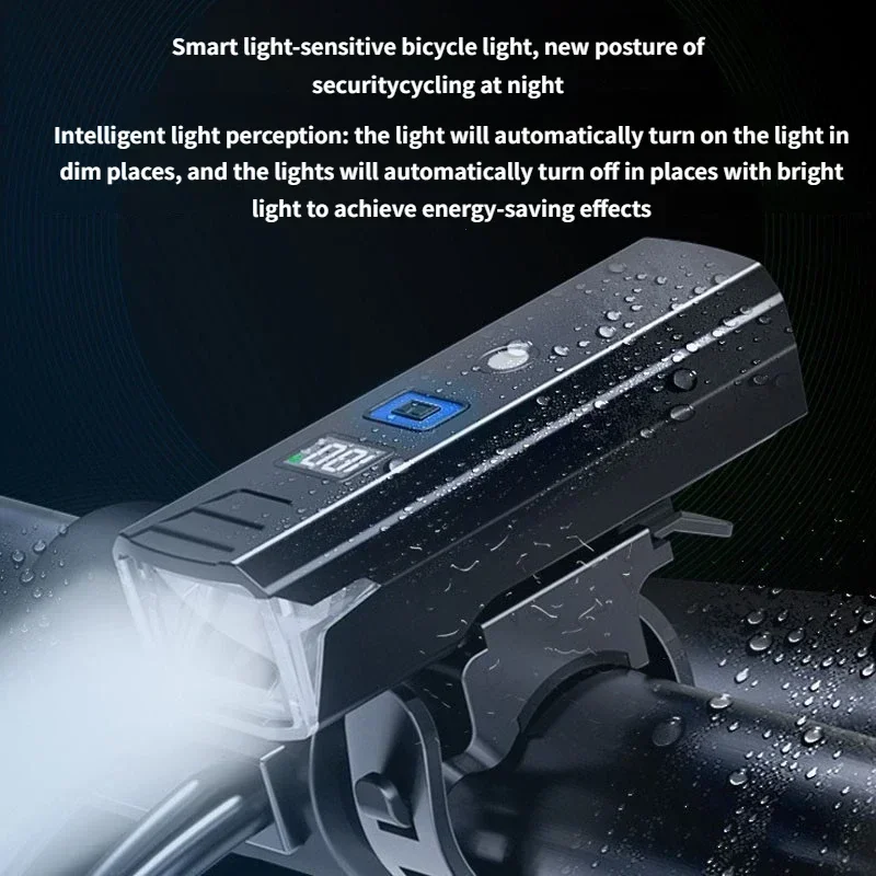 3000 التجويف إضاءة دراجة هوائية 2000mAh الدراجة العلوي قوة البنك مصباح يدوي المقود USB شحن الجبلية الطريق الدراجات تسليط الضوء على #2