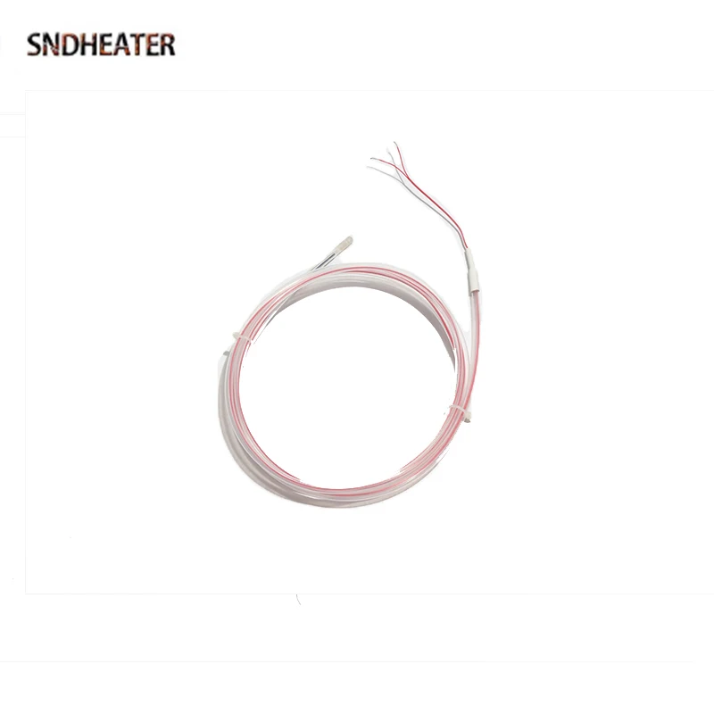 SNDHEATER-Sensor de Temperatura Termopar, PTFE Shield Wire, Anti Corrosão, Resistência Impermeável, NTC, 5K, 10K, 20K, 50K, 100K, 1m, 2m, 3m