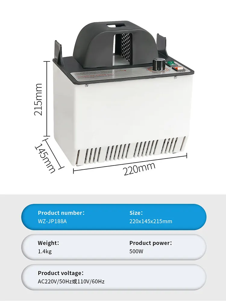 High-Quality Temperature-Adjustable Optical Frame Heater: Efficient Hot Air Eyeglasses Warming Machine