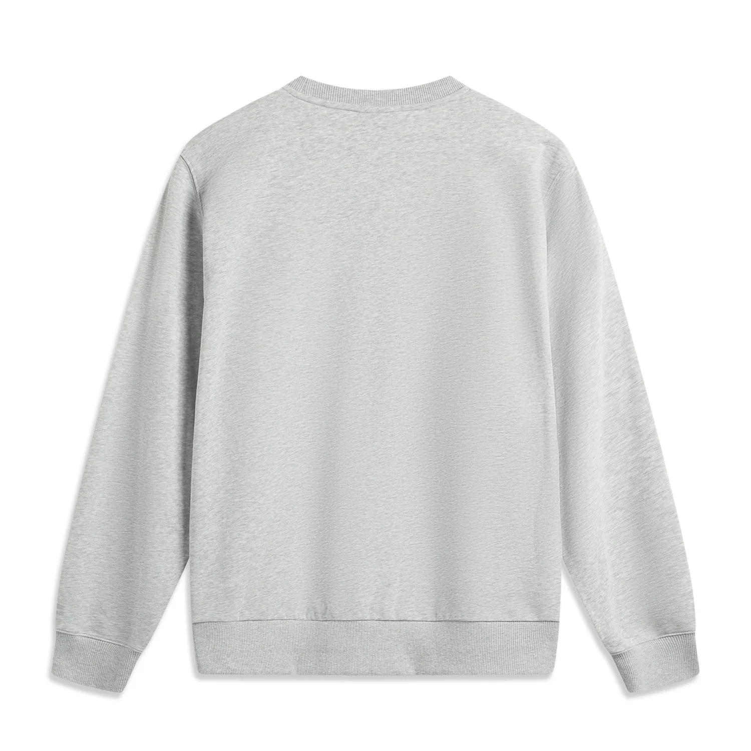Li-Ning Men Sports Style Sweatshirt Long Sleeve 88%Cotton 12%Polyester Letter Logo Loose Fit LiNing Pullover AWDV247 image 4