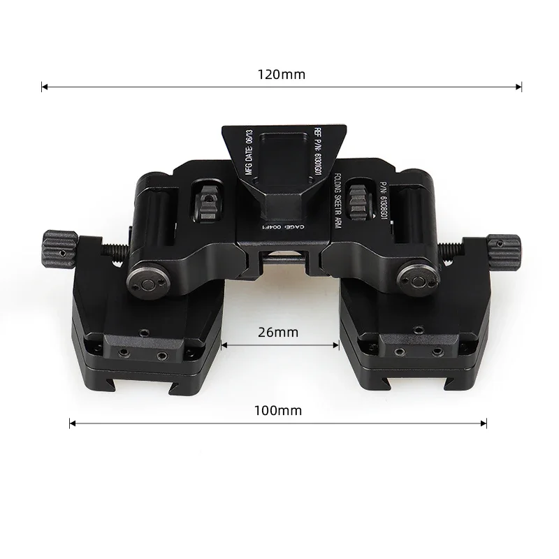 PVS14 Night Vision Montagem Capacete, Alternar entre monocular binocular para observação noturna, HK24-0231