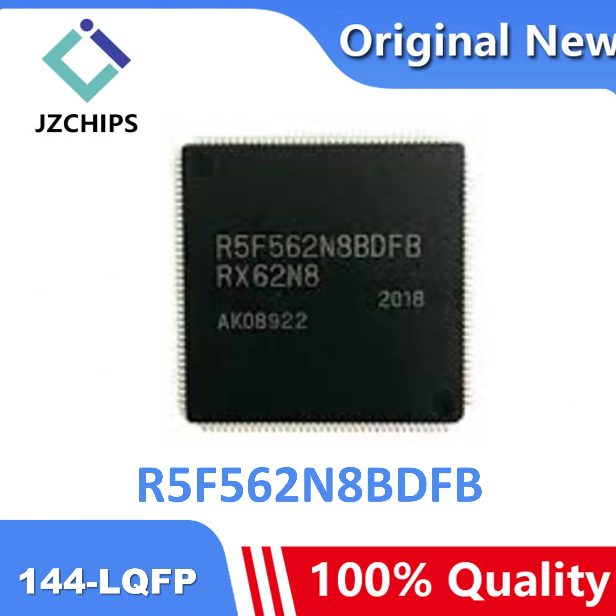 

R5F562N8BDFB IC MCU 32 бит 512KB FLASH 144-LQFP новая и оригинальная фотография