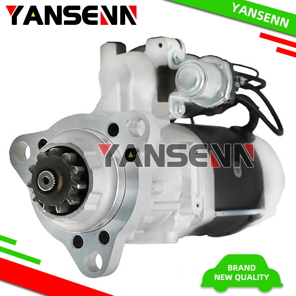 

24V 6.5KW Starter Motor for Cummins Caterpillar D3 D3B 3204 Track Tractor Excavator Engine 3021036 NT855 NTA855