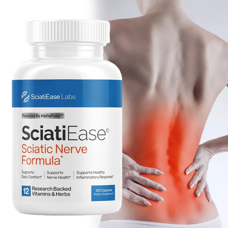 

Sciatic Nerve Health Support Supplement - To Relieve Sciatic Nerve and Joint Pain, Promote Absorption and Restore Mobility