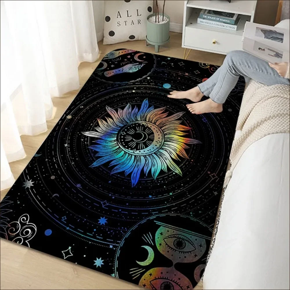 Witches Moon Tarot Floor Mat Bath Mat Nordic Style Home Doormat Bathroom-Toilet Mats Bedroom Welcome Doormat