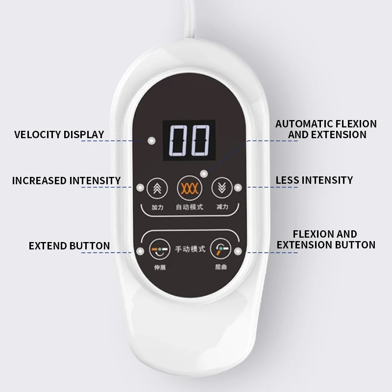 Knee rehabilitation trainer Bending and straightening after knee and lower limb fracture home exercise electric CPM machine