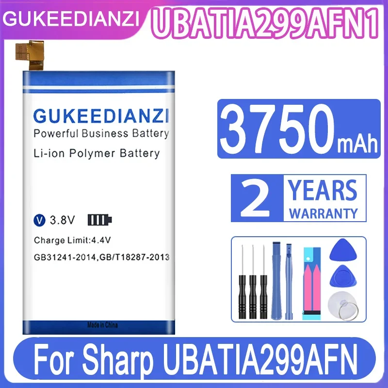 

GUKEEDIANZI Replacement Battery UBATIA299AFN1 3750mAh For Sharp UBATIA299AFN