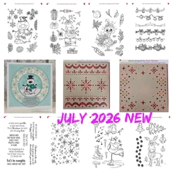Znaczki elfa, znaczki aniołów album do scrapbookingu DIY dekoracja pamiętnika tłoczony papierowy album na karty szablon rzemieślniczy 2024 nowe wydania na październik