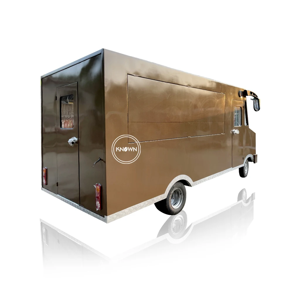 5 متر الكهربائية الغذاء شاحنة تقديم الطعام الرجعية فان توك توك المشروبات الباردة سلطة مخبز الآيس كريم عربة متنقلة الوجبات السريعة سيارة مع مطبخ كامل