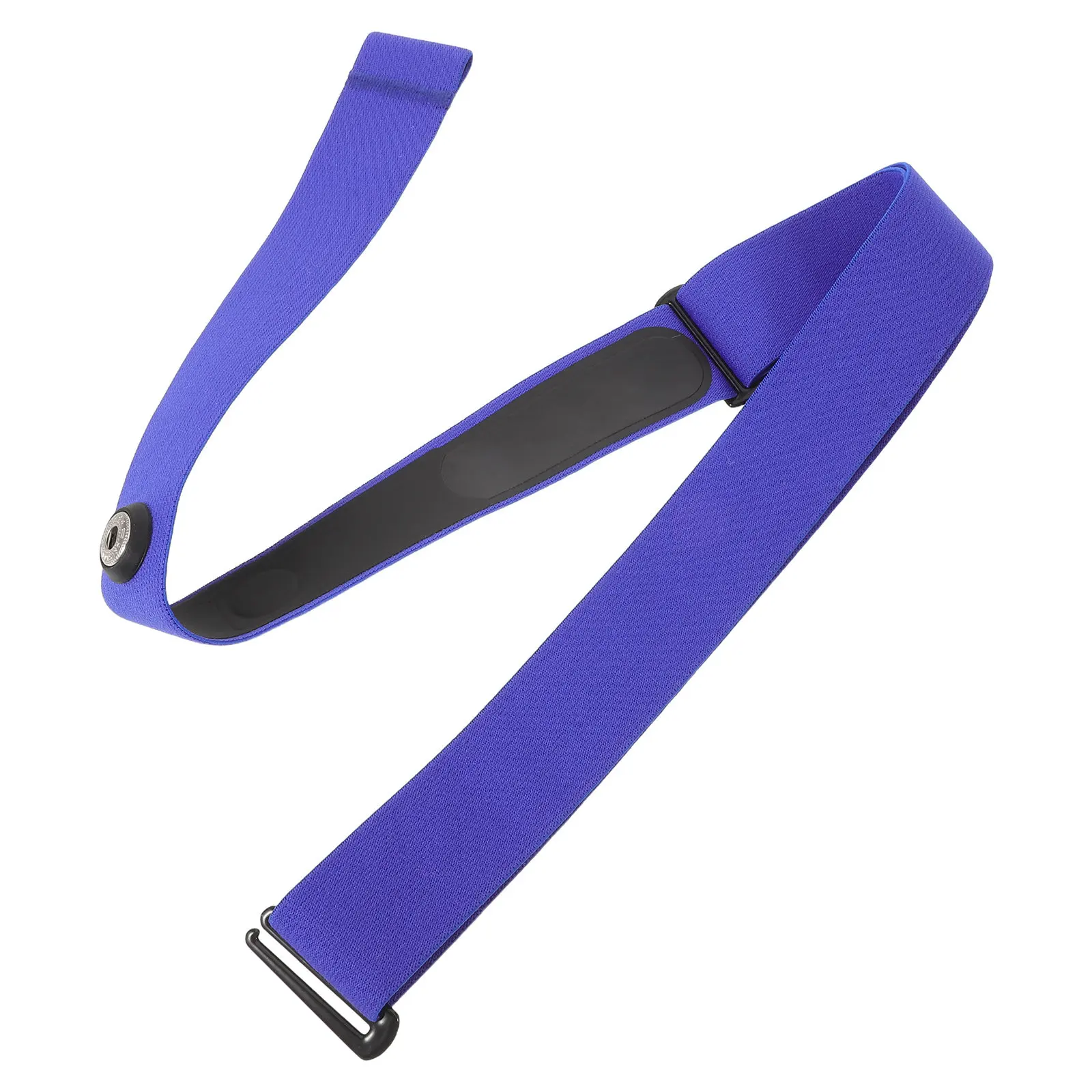 Heart Rate Monitor Chest Belt Replacement 43.3 Adjustable Band Accurate Fitness Tracker Chest Strap Blue Running Cycling Gym