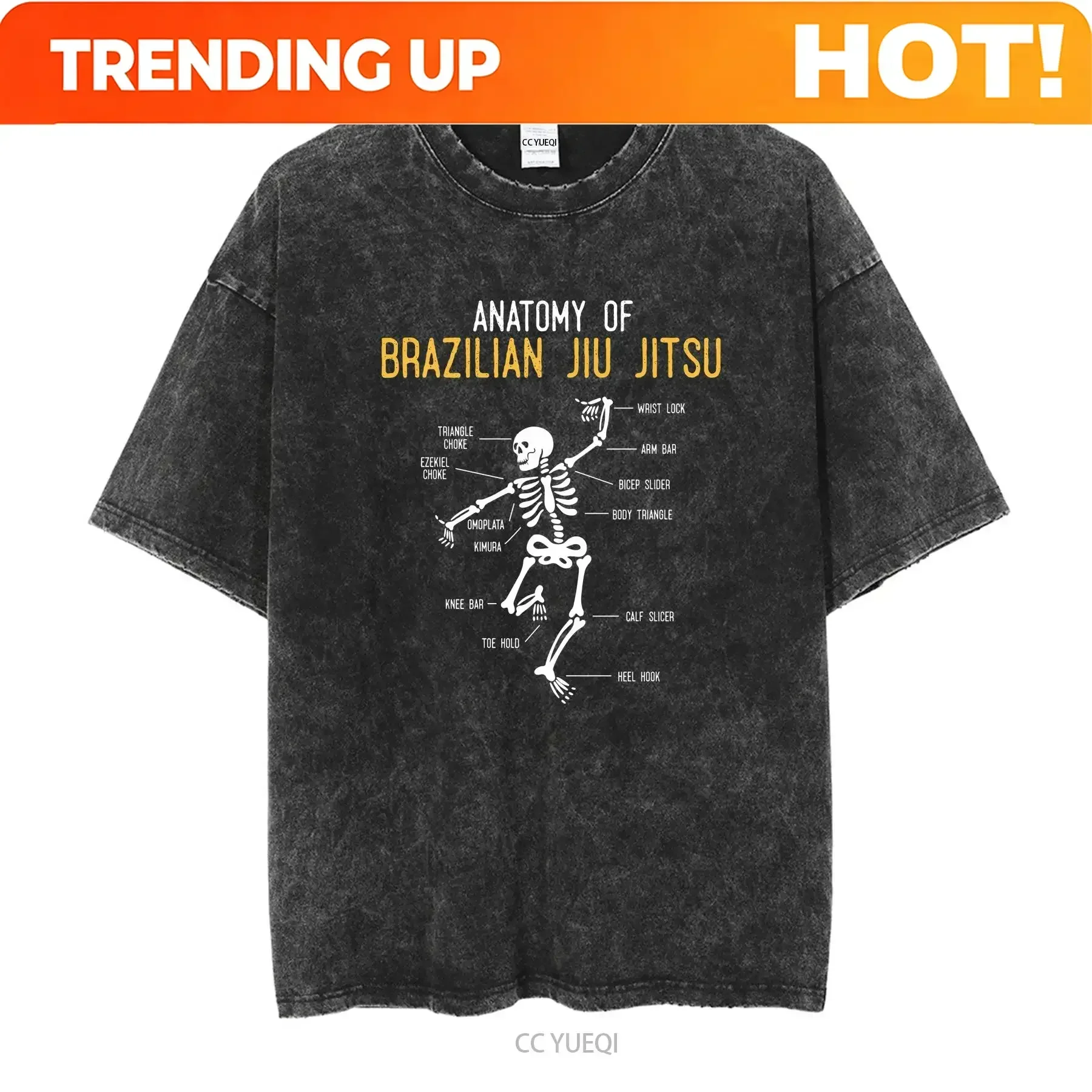 Customization Shirt Funny Jiu Jitsu Fighter Anatomy BJJ Training Humor Collaboration Backpack Large Capacity Cute Foldable Cloth