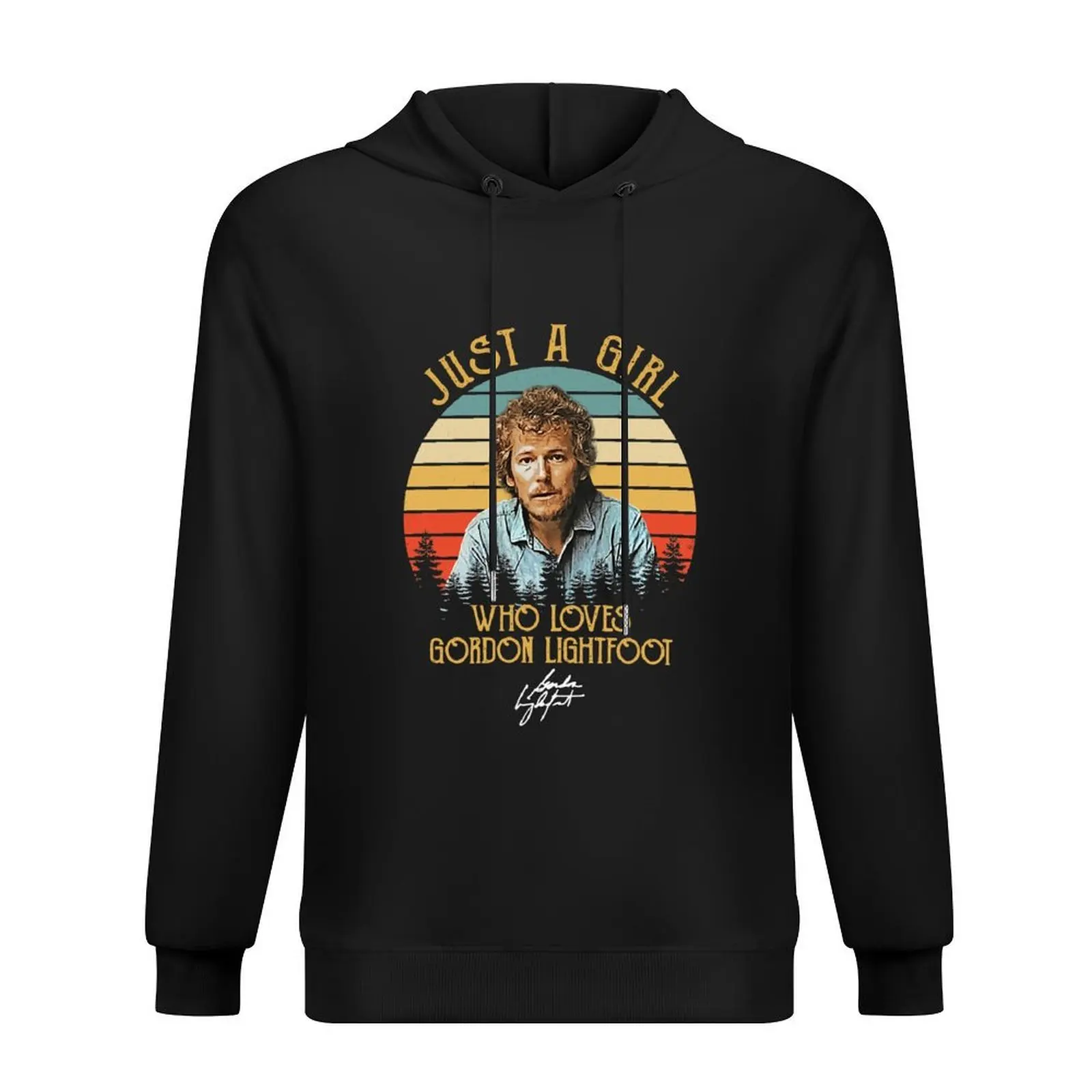 

Love Funny Man Just A Girl Who Loves Gordon Art Lightfoot Gifts For Everyone Hoodie hooded shirt autumn new products hoodie men