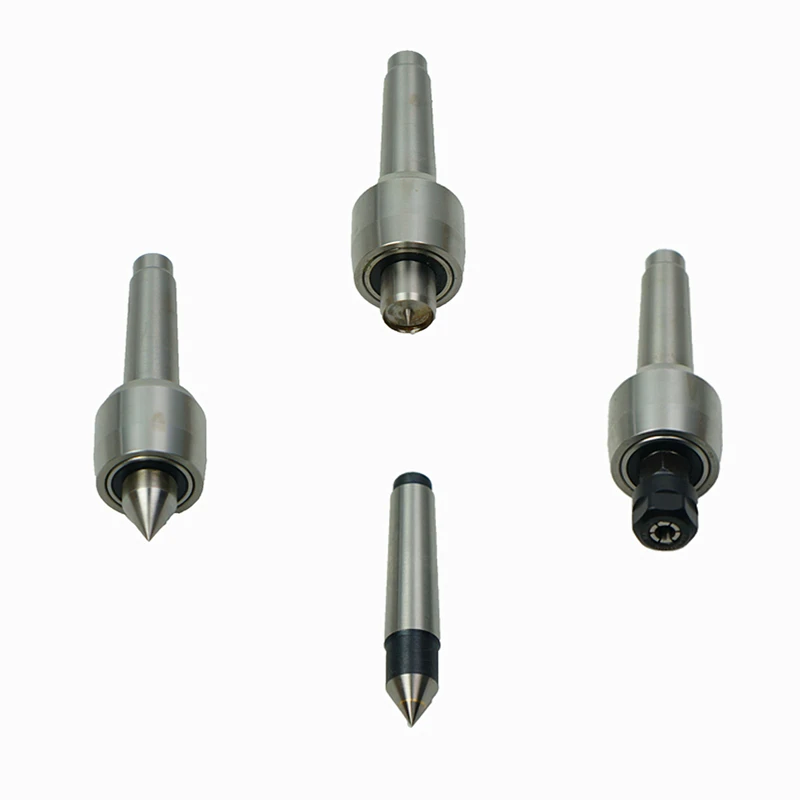 Precision morse cone MT2 Light Duty Drill Chuck ER11 4th axis tailstock for CNC Router machine