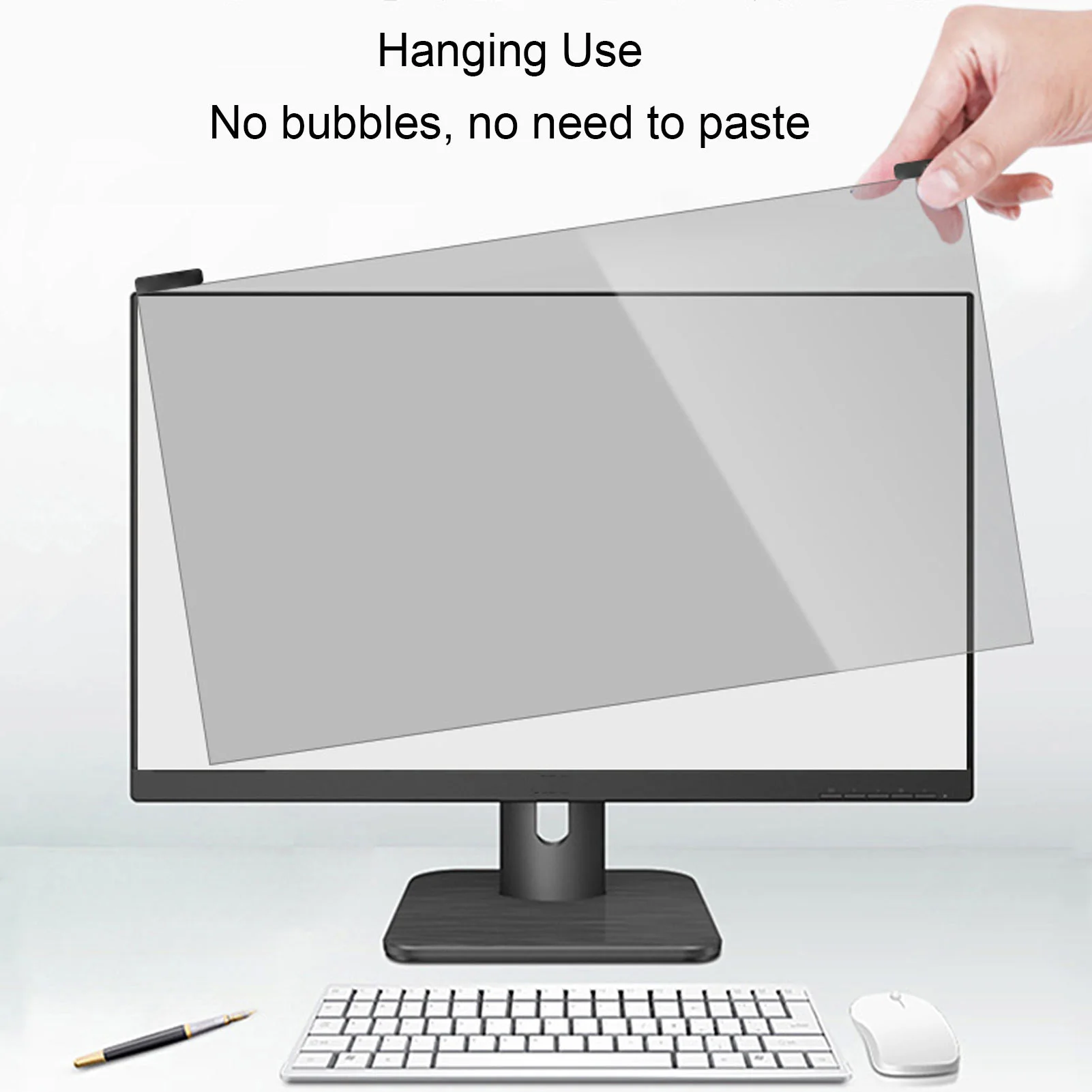 

Prevent Blue Light Screen Protector High Light Transmittance Acrylic UV Blocking Computer Screen Privacy Filter for 13.3in PC
