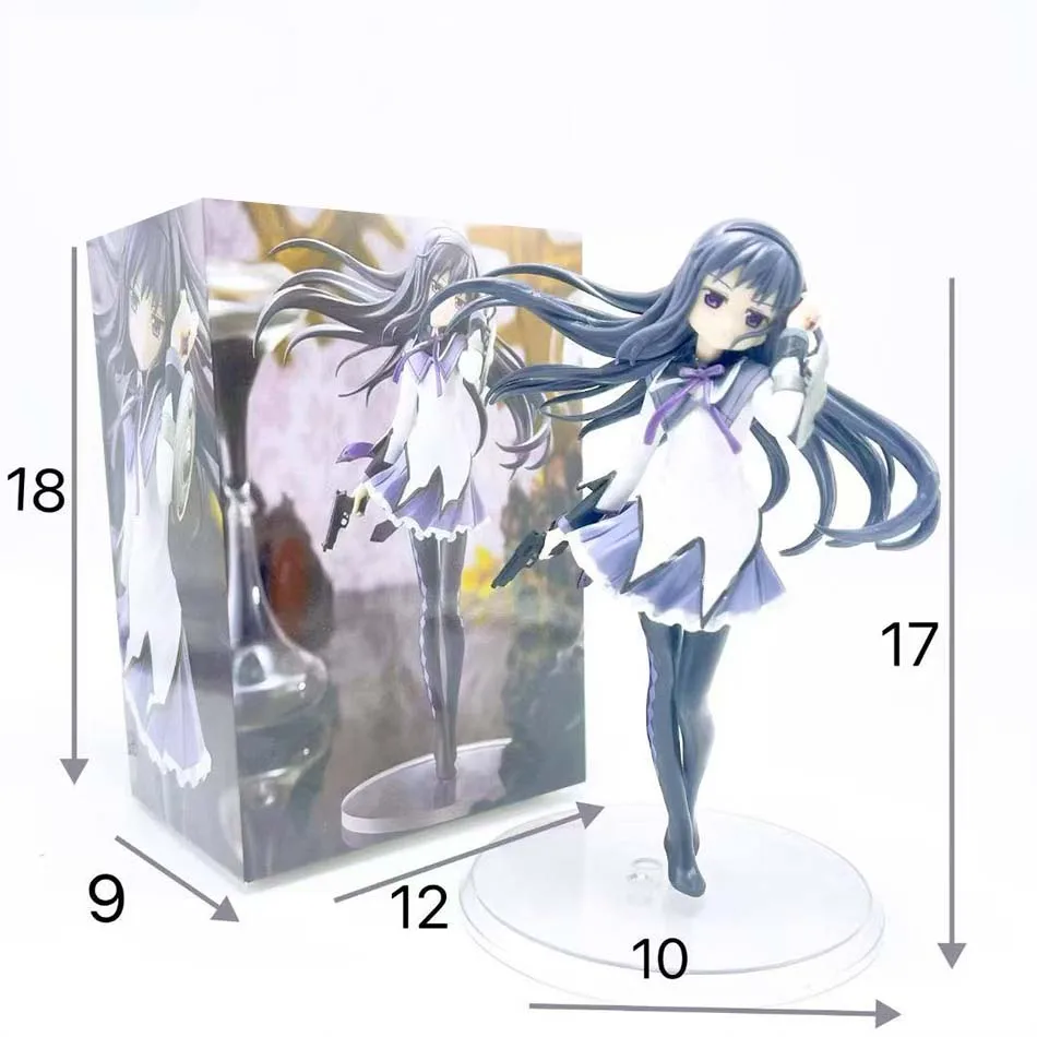 Hot sold Magical girl Anime Figure Kaname Madoka Action Figure Kawaii Akemi Homura Figurine cute Loli Collection Model Toy Gift