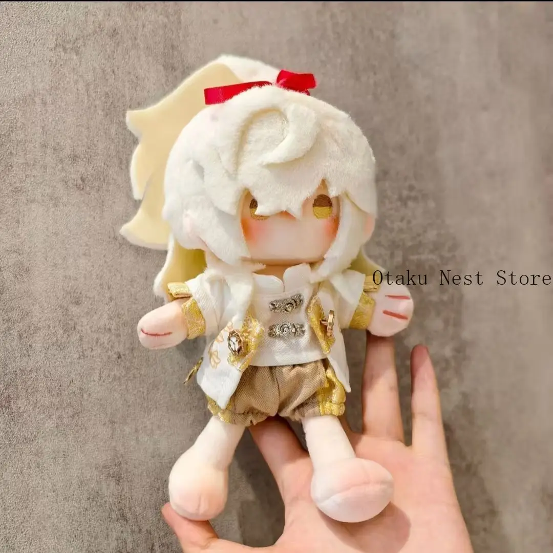 Anime 15cm Honkai：Star Rail Jingyuan Chuichui Body Plush Doll Kawaii Dress Up Stuffed Toy Birthday Gift Cotton Figure Cosplay