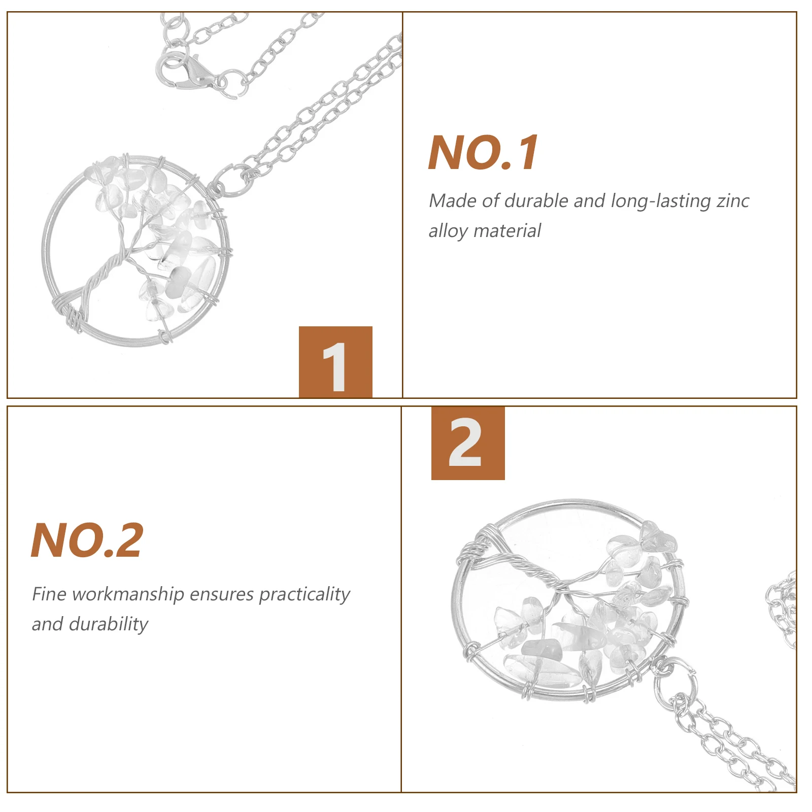 

Crystal Gravel Pendant Car Decor Hanging Ornaments Rearview Mirror Zinc Alloy Tree Design Interior Charm Purity Elegance Stress