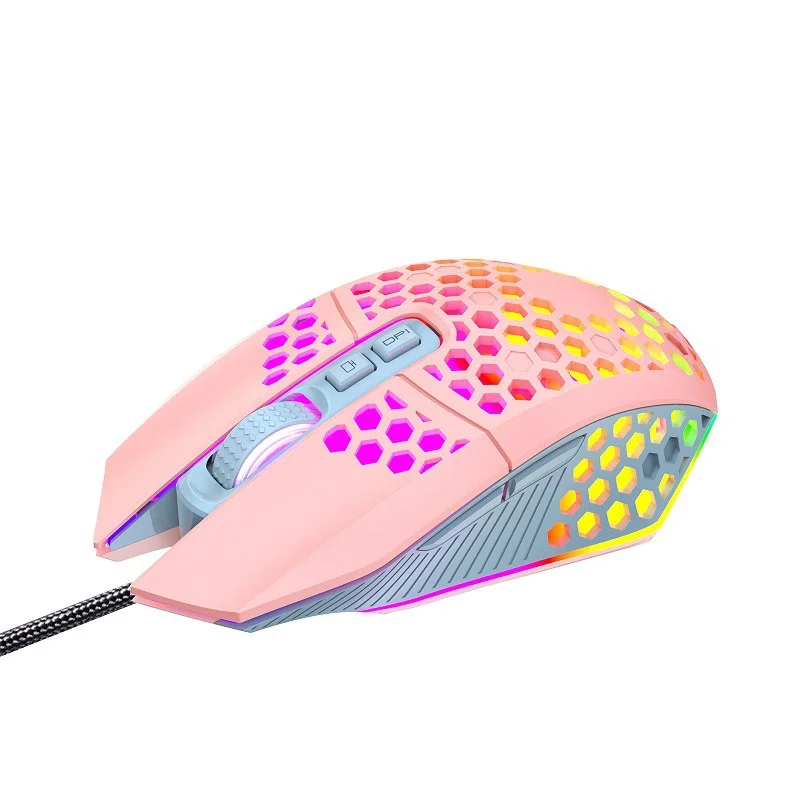 BAJEAL G1 RGB Gaming Mouse Wired 8000 DPI High Precision for Desktop Laptop Esports with Macro Programming Feature