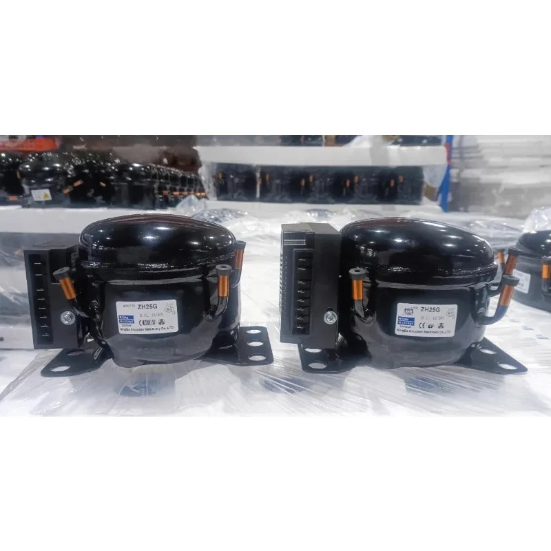 12V 24V DC Direct Current Compressor For Car Ship Refrigerator Freezer Mini Fridge Cooler Ice Box Compressor ZH25G35G